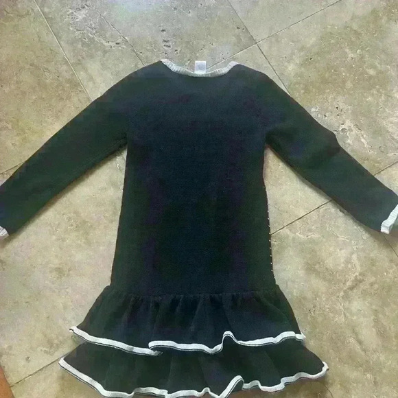 Gymboree sweater dress long sleeve 8. Pullover style ruffles Excellent condition - Picture 8 of 9